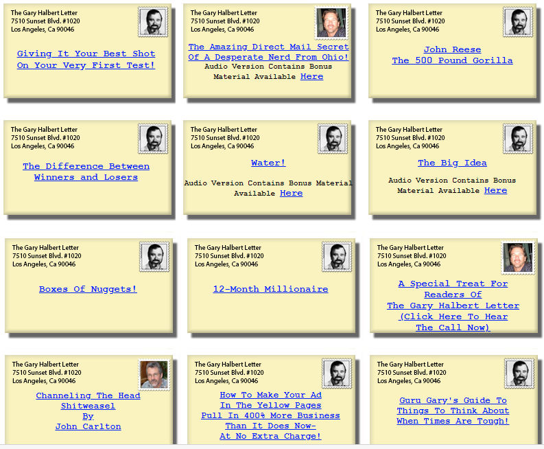 gary halbert letter screenshot 2