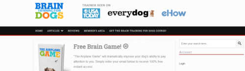 braining training for dogs screenshot