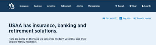 USAA screenshot