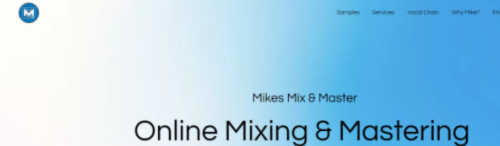 Mikes Mix & Master screenshot