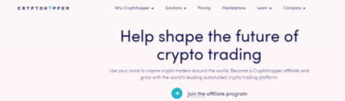 Cryptohopper screenshot