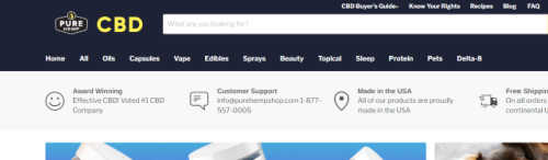  Pure Hemp CBD screenshot