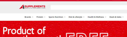 A1Supplements screenshot