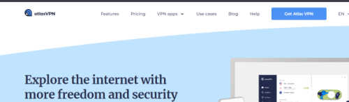 Atlas VPN screenshot
