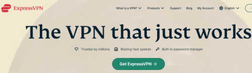 Express VPN screenshot