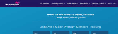 Motley Fool screenshot