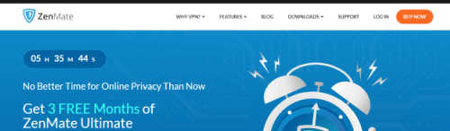ZenMate screenshot