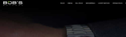 Bob’s Watches screenshot