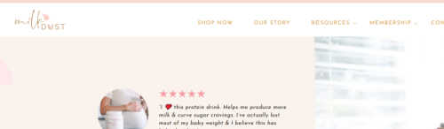 milk dust affiliate program