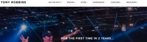 Tony Robbins screenshot