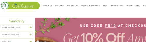 Just Nutritive screenshot
