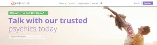 LifeReader screenshot