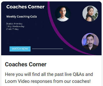 BGE Coaches Corner