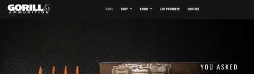 Gorilla Ammunition screenshot