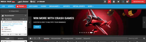 Megapari partners screenshot