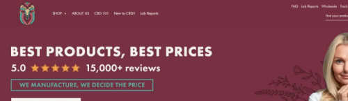 Golden Goat CBD screenshot