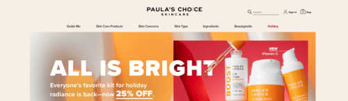 paula's choice screenshot