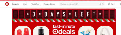 Target screenshot