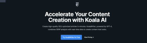 Koala AI screenshot