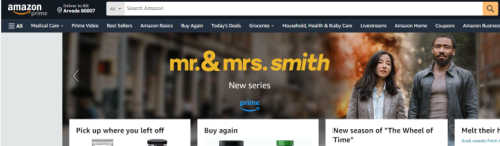 Amazon screenshot