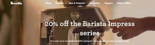 Breville screenshot