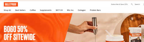 Bulletproof coffee screenshot