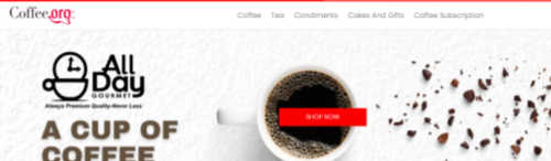 Coffee.org screenshot