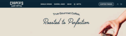 Cooper's Cask Coffee screenshot