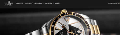 KNOPF Watches screenshot