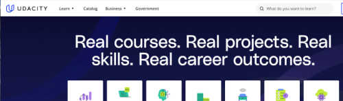 Udacity screenshot