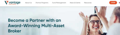 Vantage Markets screenshot