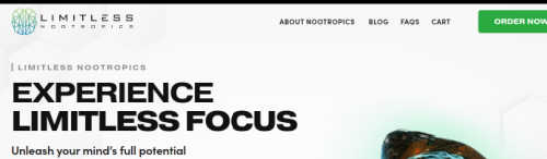 Limitless Nootropics screenshot