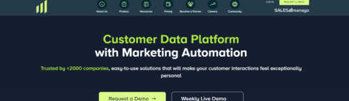 SALESmanago screenshot