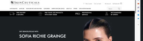 SkinCeuticals screenshot