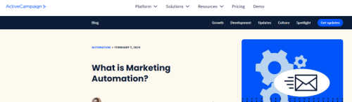 ActiveCampaign screenshot