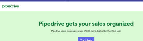 Pipedrive screenshot