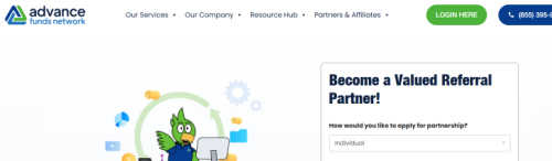 Advance Funds Network screenshot