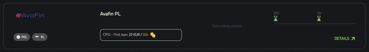 AvaFin offer image