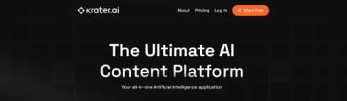 Krater.AI screenshot