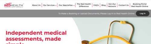 RedHealth screenshot