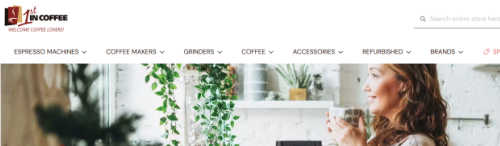 1st in coffee screenshot