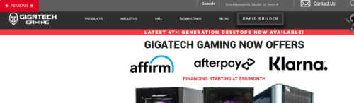 Gigatech Gaming screenshot