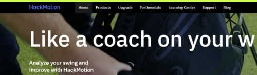 HackMotion Golf affiliate program
