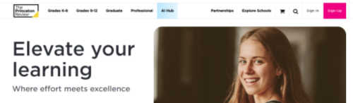 The Princeton Review screenshot