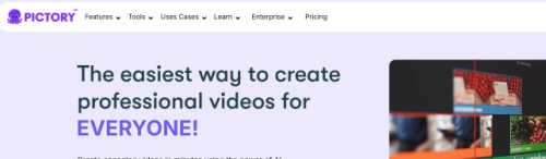 Pictory screenshot