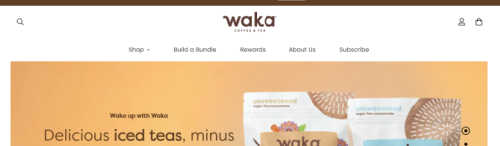 waka coffee screenshot