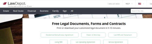 Law Depot affiliate program